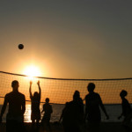 beach volleyball